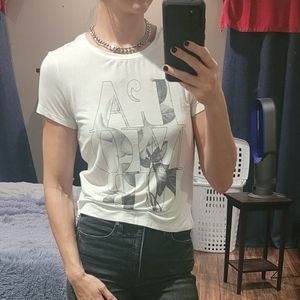 American Eagle Cropped Baby Tee